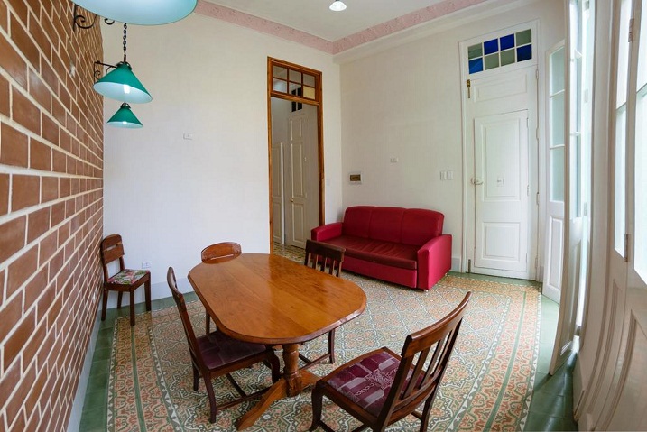 'Living and dining room' Casas particulares are an alternative to hotels in Cuba.